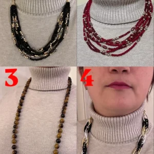 ✨ COLLANE “ BRILLA COME VUOI” – COLLANE DONNA IN ACCIAIO E PERLINE ✨