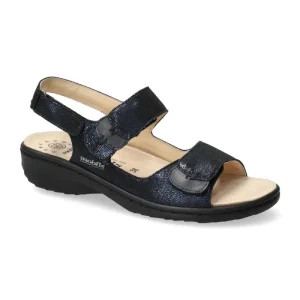 Mephisto Mobils 2 Fasce Con Velcro GETHA Artesia 8145/silk 7845 Navy