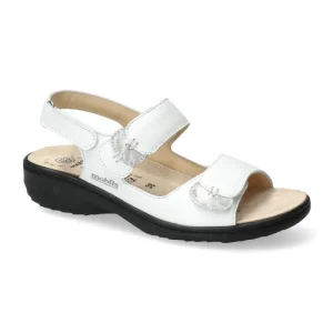 Mephisto Mobils 2 Fasce Con Velcro GETHA Perlkid 10130n/lumio 3705 White