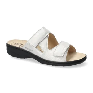 Mephisto Ciabatta Mobils Doppio Velcro Zeppa 30 GEVA Artesia 8130 White