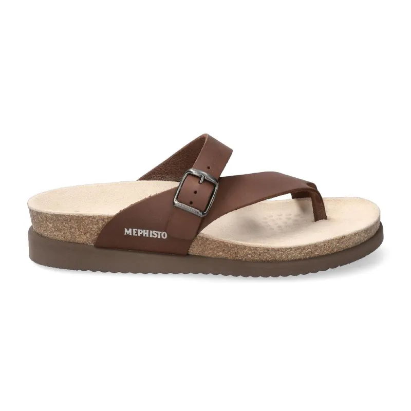 Mephisto Ciabatta Infradito HELEN Scratch 3451 Dark Brown - immagine 3