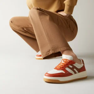 Hogan Sneakers Hogan H630 Avorio Arancio Marrone