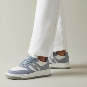 Hogan Sneakers Hogan H630 Denim e Bianco