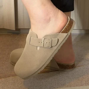 CIABATTA SABOT XTI IN PELLE