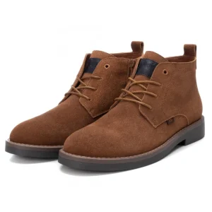 STIVALETTO UOMO XTI MARRONE SCAMOSCIATO