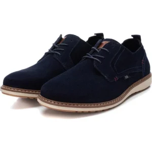 SCARPA CLASSICA UOMO XTI BLU SCAMOSCIATO