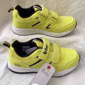 SNEAKER LEE COOPER GIALLO FLUO