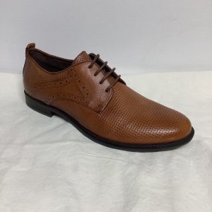 SCARPA CLASSICA UOMO MARRONE IN PELLE