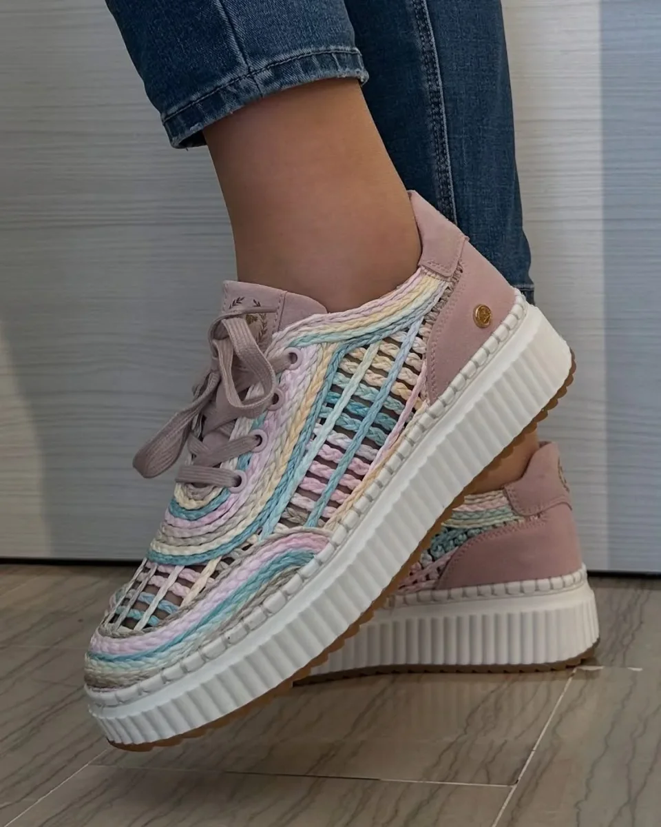 SNEAKER XTI MULTICOLOR PASTELLO
