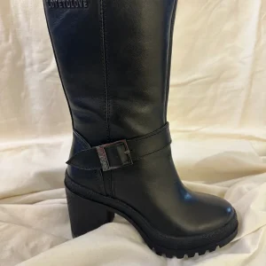 STIVALE LOVE TO LOVE NERO IN VERA PELLE