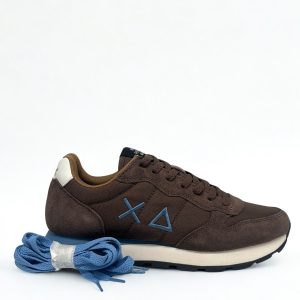 SNAEKER UOMO SUN68 Z45101/08 MARRONE-TOM SOLID