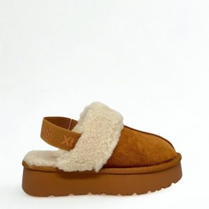 CIABATTA CON CINTURINO ELASTICO DONNA XTI CAMMELLO 43488