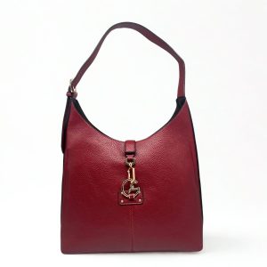 BORSA A SPALLA GATTINONI BINUR8678WVP466- DARK RED