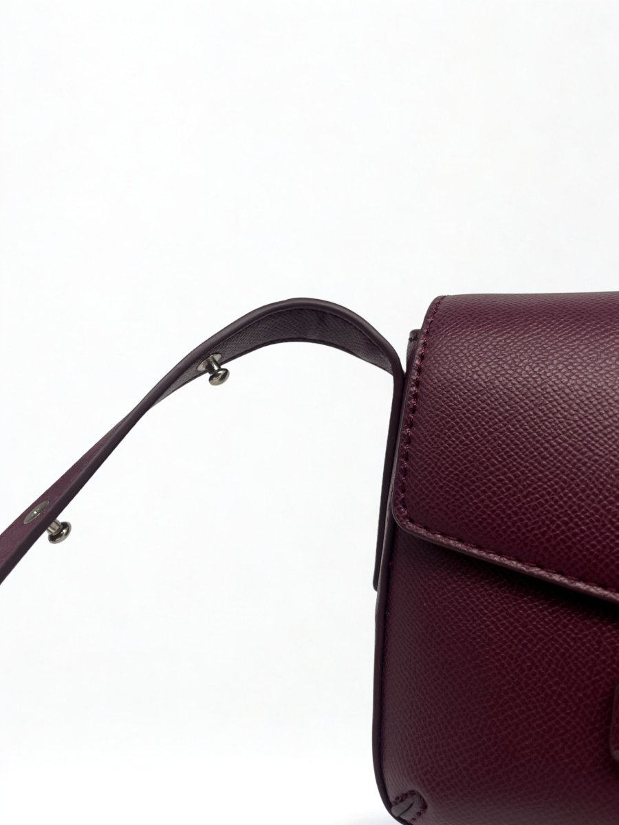 BORSA CON TRACOLLA GATTINONI BINII8441WVP402 BURGUNDY - immagine 4