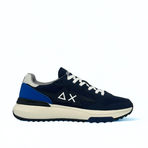 Sneaker Uomo SUN68 NIKI 2.0 SOLID NAVY BLUE Z45120