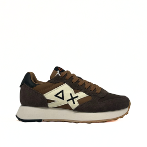 Sneaker Uomo SUN68 JAKI BICOLOR marrone Z45114