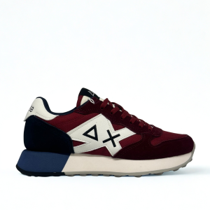 Sneaker Uomo SUN68 JAKI SOLID BORDEAUX Z45113