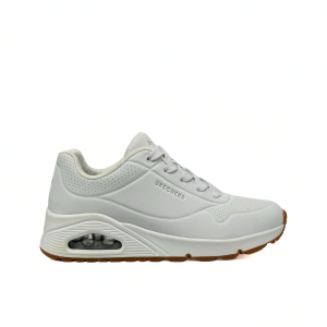 Sneaker SKECHERS DONNA UNO STAND ON AIR WHITE 73690/WHT