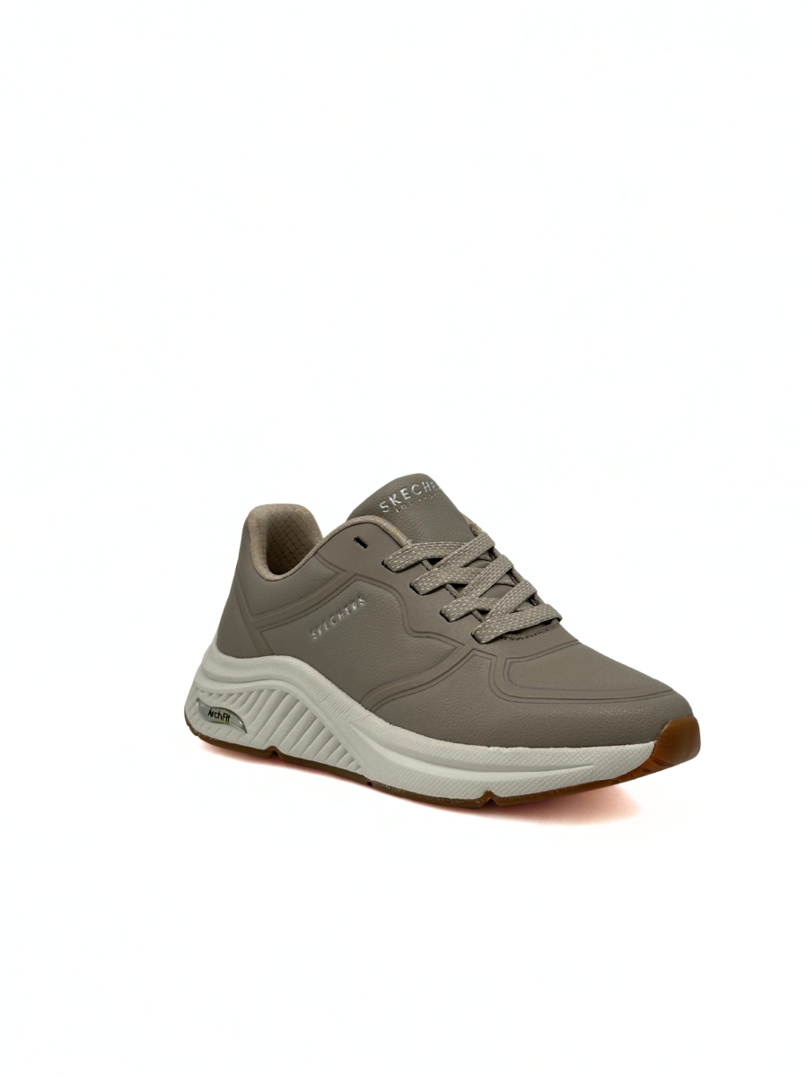 Sneaker SKECHRS DONNA ARCH FIT S-MILES- MILE MAKERS TAUPE 155570/TPE - immagine 4