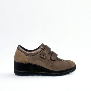 SNEAKERS CON STRAPPO DONNA IMAC 208431  017/TALPA-MARRONE