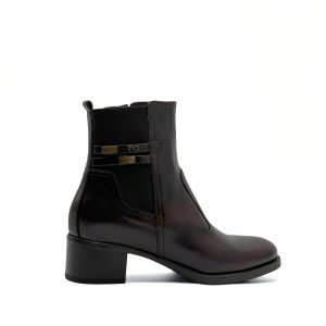 TRONCHETTO DONNA NERO GIARDINI IN PELLE MORO I513841D