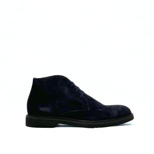 POLACCHINE UOMO NERO GIARDINI IN PELLE BLU I500850U