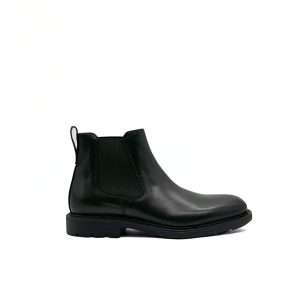 TRONCHETTO UOMO NERO GIARDINI IN PELLE NERA I001663U