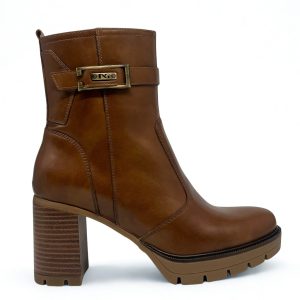 TRONCHETTO DONNA NERO GIARDINI CUOIO I514853D