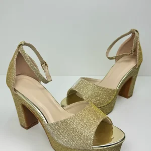 ZANTE GLITTER - Sandali con plateau