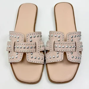 AIXA - Ciabattine con borchie