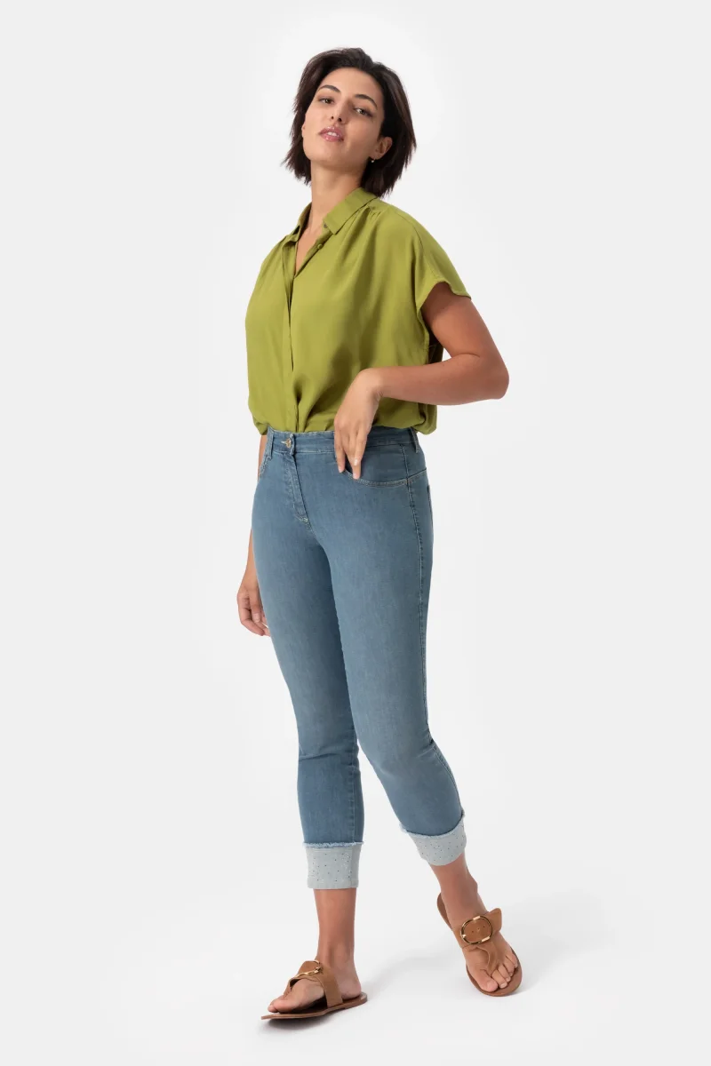 Joana Sn10/s jeans con risvolto - immagine 4