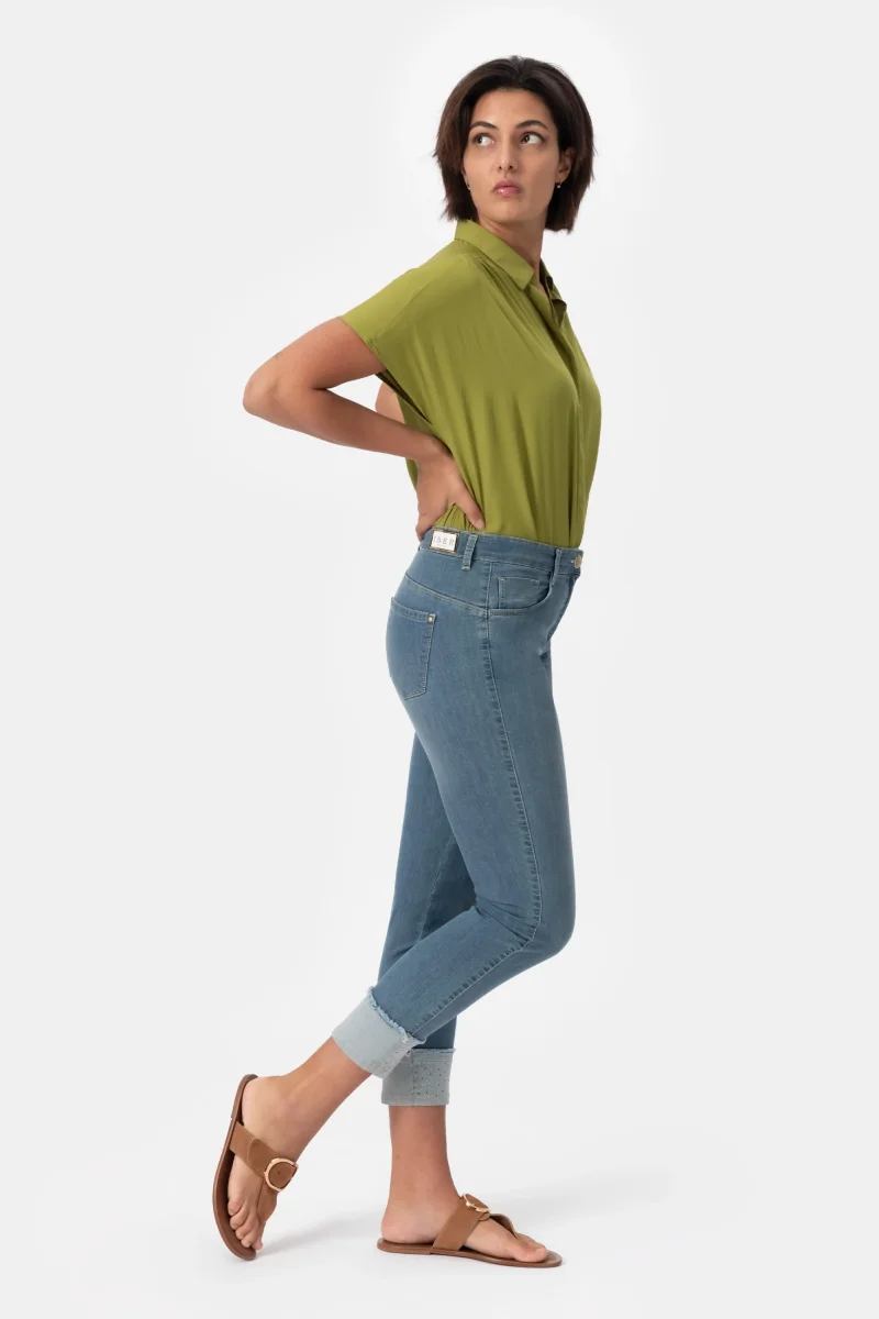 Joana Sn10/s jeans con risvolto - immagine 5