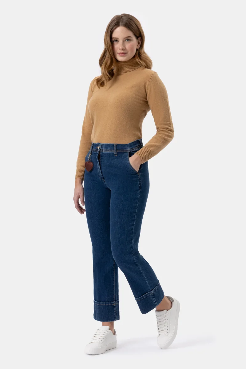 Kimmy Nex302 Jeans blu gamba dritta - immagine 2