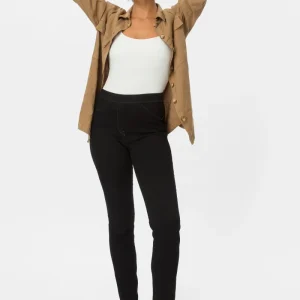 Livia Jbs02 Jeans in denim nero super stretch