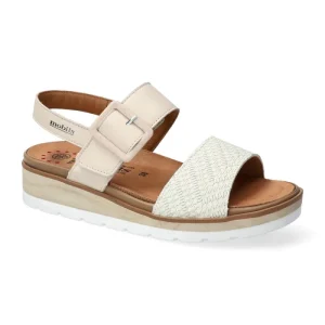 Mephisto Sandalo regolazione collo MELYSA Harlem 62580/silk 7834 Off White