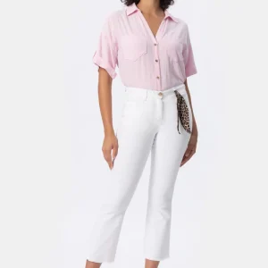 Mirea Sg3 Jeans cotone super stretch con orlo sfrangiato