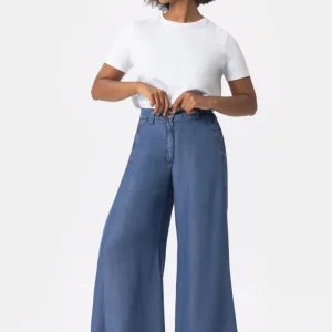 Mikonos Ttd310 Pantalone in tessuto fluido