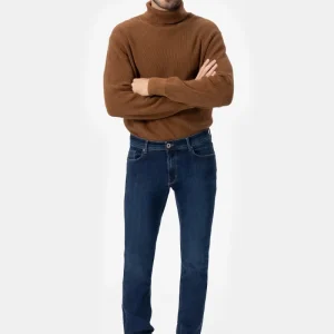 Maikol Sbr06 Jeans slim in denim di cotone stretch