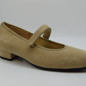 Marro Scarpa Mari Jane Elegante 4903 Camoscio 68