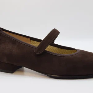 Marro Scarpa Mari Jane Elegante 4903 Camoscio 79