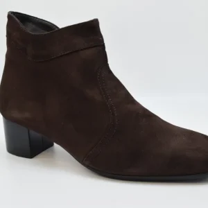 Marro Stivaletto Corto Borchie Forma 70p 5449 Camoscio Marrone 76