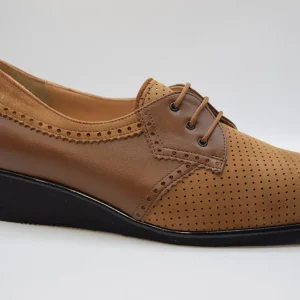 Marro Stringata A Tre Buchi Forata Forma Ap 5691 Cuoio