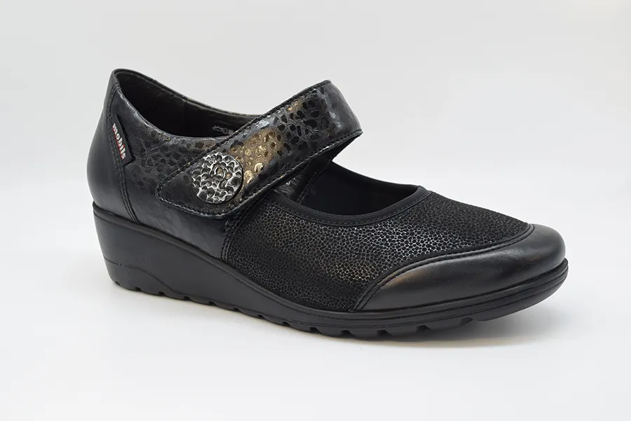 Mephisto Baby Cinturino Elasticizzata BATHILDA I Silk 7800/dis Art 00/co 22100 Black