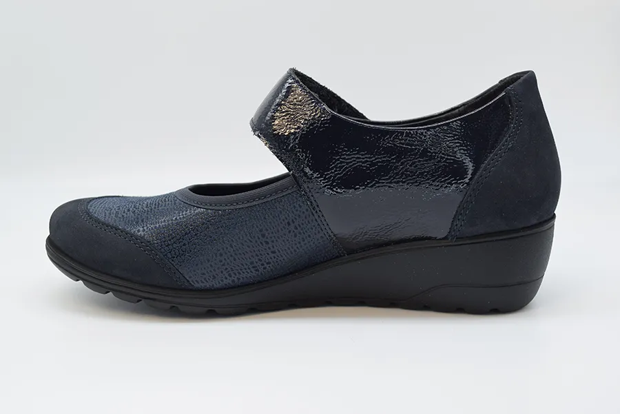 Mephisto Baby Cinturino Elasticizzata BATHILDA I Bu 6945 Disegno Inc 45vf 1013 Navy - immagine 3