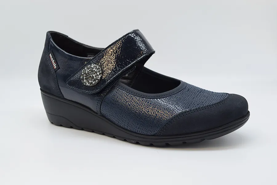 Mephisto Baby Cinturino Elasticizzata BATHILDA I Bu 6945 Disegno Inc 45vf 1013 Navy - immagine 2