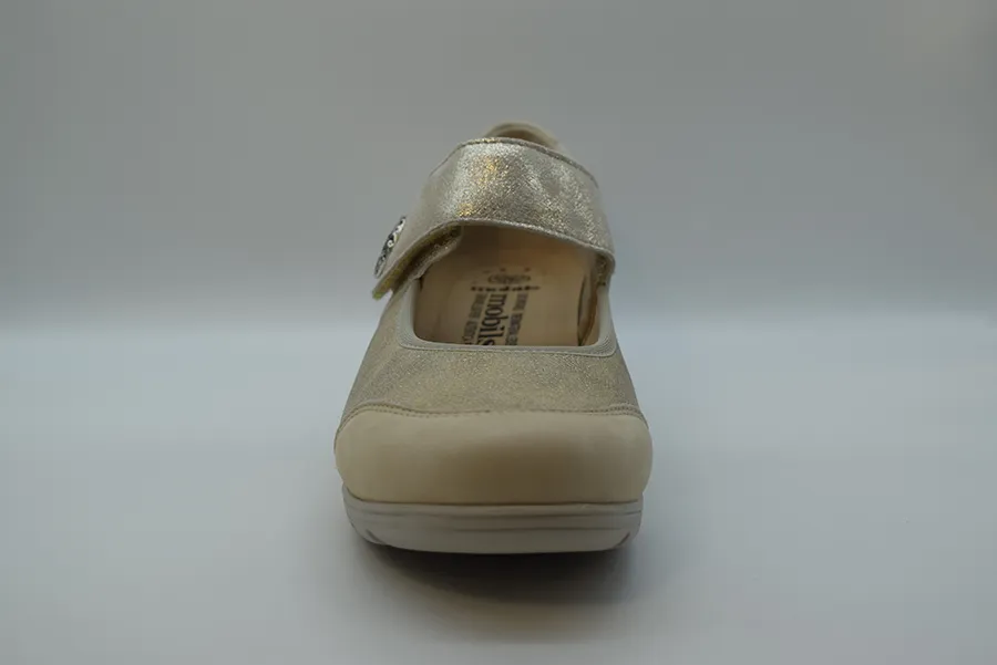 Mephisto Baby Zeppa 30 Pianta Elasticizzata BATHILDA Bucksoft 6981n/chiog 12/m 2732 Nude - immagine 4