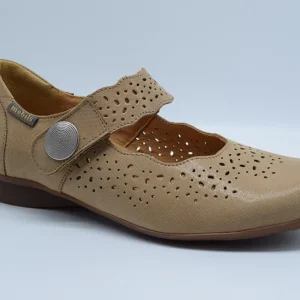Mephisto Ballerina Mobils Con Cinturino FABIENNE Liam 15832 Sand