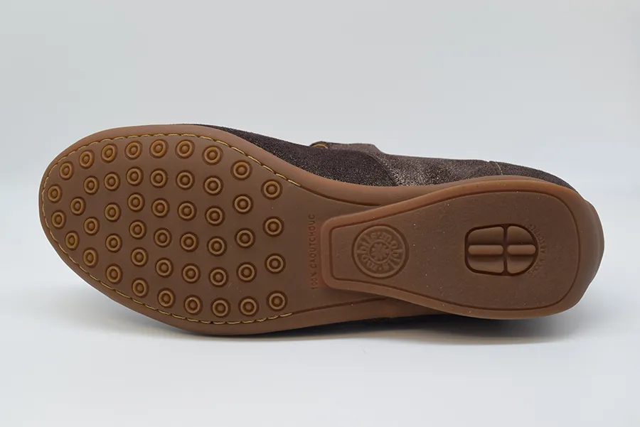 Mephisto Ballerina Con Cinturino Estraibile FLORA Monaco 2758 Brown - immagine 4