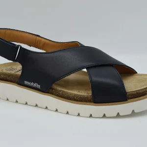 Mephisto Mobils Fasce Inrociate Classico TALLY Deep Blu Silk 7813