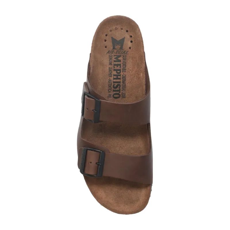Mephisto Ciabatta uomo NERIO Dark Brown Scratch 3451 - immagine 4